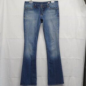 Peoples Liberation Jeans Bella Women Size 28 (Fit 31 X 33 ) Boot Cut Made in USA